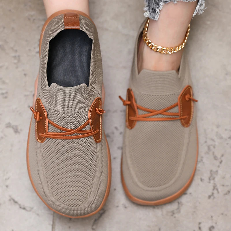 Women's Wide Footed Barefoot Sneakers - Minimalist Mesh Zero Drop Shoes - Shello's Creative Boutique