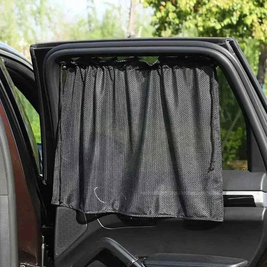Summer Car Sunshade Curtains , Blocks UV Rays, Keeps Interior Cool, and Protects from Fading - Durable and Easy to Install
