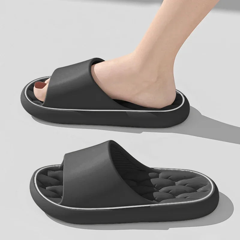 Lightweight Indoor Slippers - Soft EVA Bathroom Slides for Men & Women