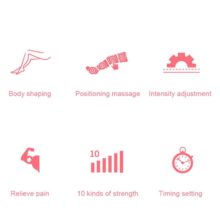 RD-M2857 Single Hand Airbag All-inclusive Intelligent Air Wave Pressure Massager with Host, Support Timing / Positioning Massage & 10 Kinds of Adjustable Force, US Plug or EU Plug, Hand SUNSKY