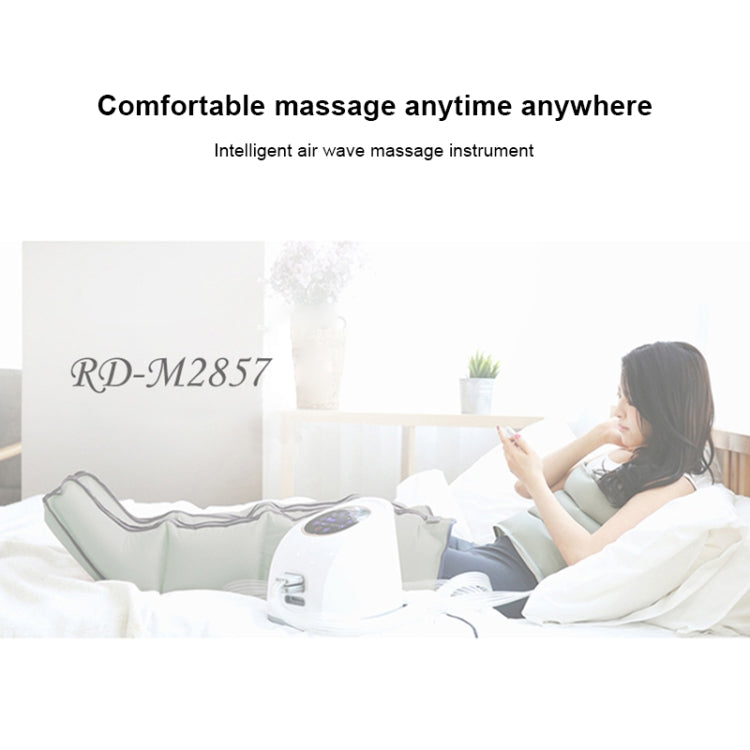 RD-M2857 Legs Airbag All-inclusive Intelligent Air Wave Pressure Massager with Host, Support Timing / Positioning Massage & 10 Kinds of Adjustable Force, US Plug or EU Plug, Legs - Shello's Creative Boutique