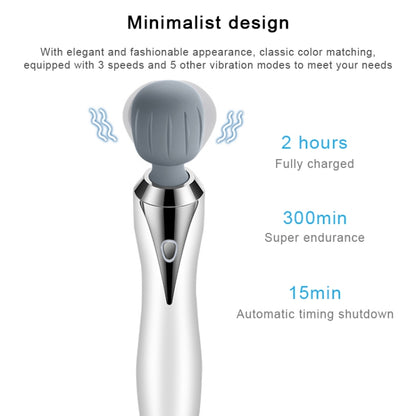 Portable Mini Multifunctional Physiotherapy Electric Hand-held Massage Stick - Shello's Creative Boutique