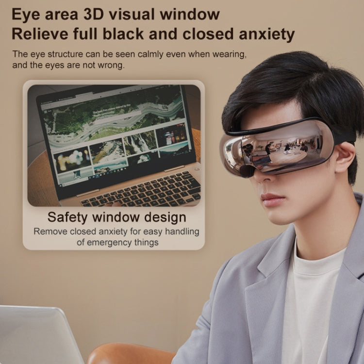 Smart Hot Compress Air Pressure Vibration Eye Massager Visual Massage Eye Care Device - Shello's Creative Boutique