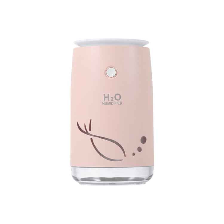 Concise Fish Pattern Mini Home Mute Bedroom Student Dormitory Office Portable USB Wireless Durable Humidifier