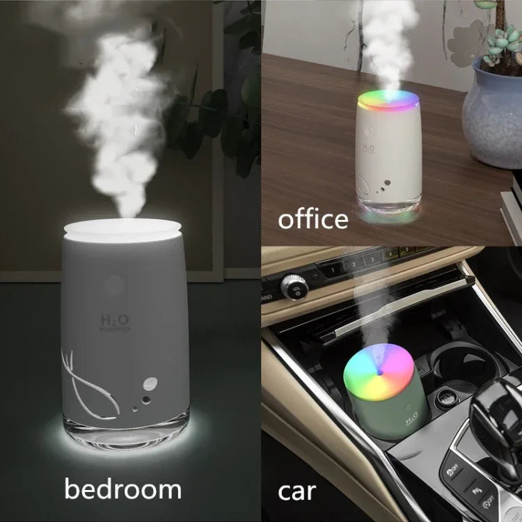 Concise Fish Pattern Mini Home Mute Bedroom Student Dormitory Office Portable USB Wireless Durable Humidifier - Shello's Creative Boutique