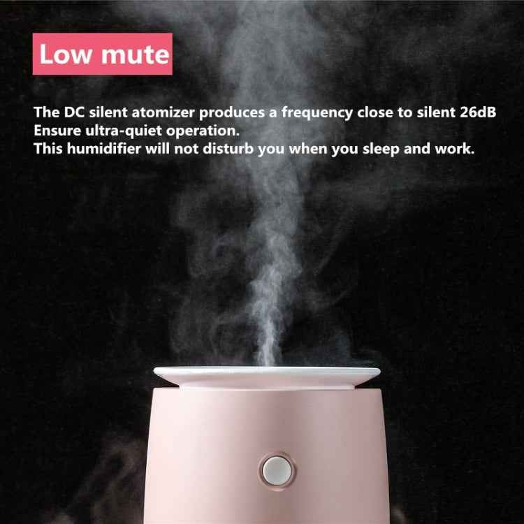 Concise Fish Pattern Mini Home Mute Bedroom Student Dormitory Office Portable USB Wireless Durable Humidifier