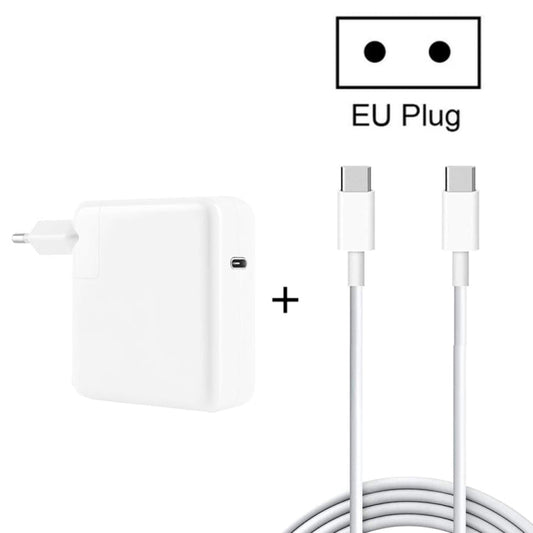 PD-96W 96W PD USB-C / Type-C Laptop Adapter + 2m 5A USB-C / Type-C to USB-C / Type-C Fast Charging Cable for MacBook Pro, EU Plug, US Plug, UK Plug, AU Plug Shello's Creative Boutique