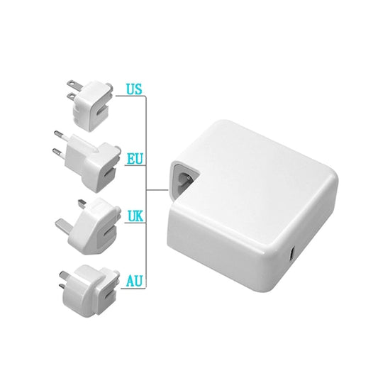 PD-96W 96W PD USB-C / Type-C Laptop Adapter + 2m 5A USB-C / Type-C to USB-C / Type-C Fast Charging Cable for MacBook Pro, EU Plug, US Plug, UK Plug, AU Plug Shello's Creative Boutique