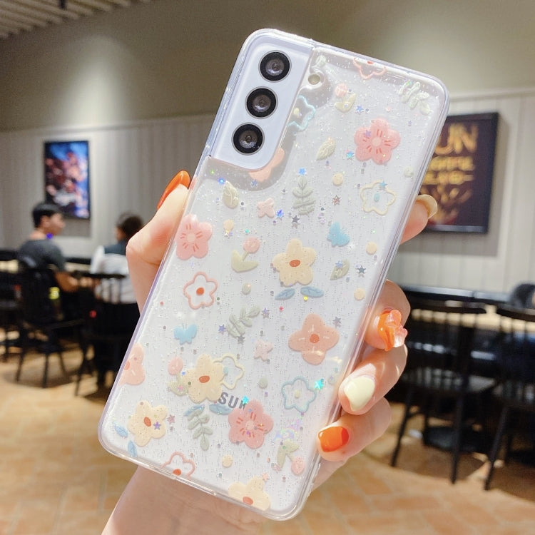 Fresh Small Floral Epoxy TPU Phone Case, For Samsung Galaxy A52  5G / 4G, For Samsung Galaxy A72 5G / 4G, For Samsung Galaxy A71, For Samsung Galaxy A50 - Shello's Creative Boutique