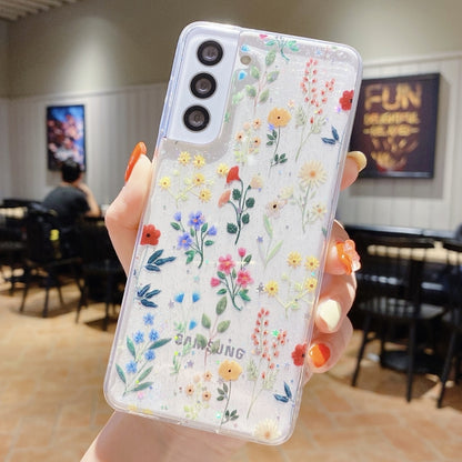 Fresh Small Floral Epoxy TPU Phone Case, For Samsung  Galaxy A13 5G, For Samsung  Galaxy A53 5G, For Samsung Galaxy A33 5G, For Samsung Galaxy A03