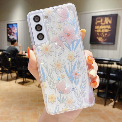 Fresh Small Floral Epoxy TPU Phone Case