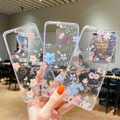 Fresh Small Floral Epoxy TPU Phone Case