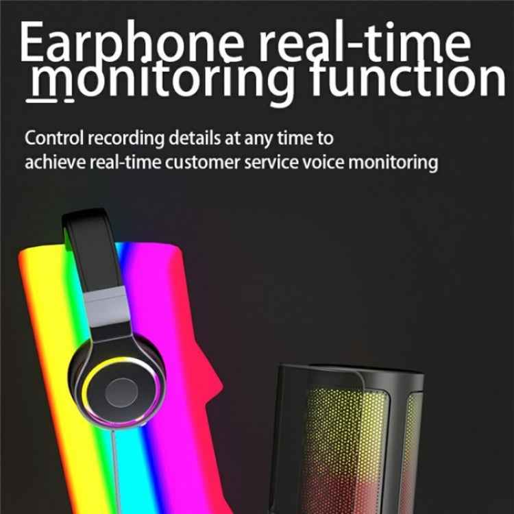 ME6P Professional USB Desktop Recording Microphone with RGB Light