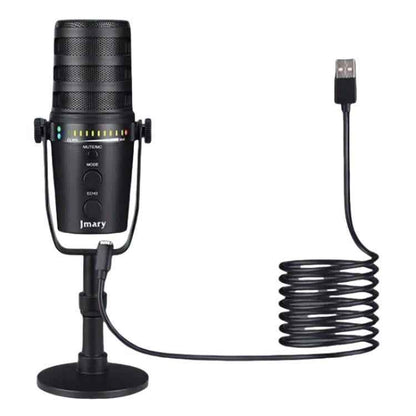 JMARY MC-PW12 360 Degree Rotating USB Desktop Microphone