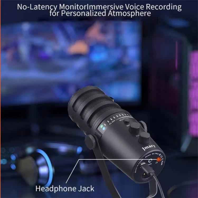 JMARY MC-PW12 360 Degree Rotating USB Desktop Microphone