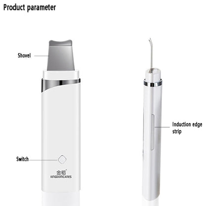 K-SKIN KD-8023Ultrasonic Blackhead Acne Removal Pore Cleaner Facial Skin Care Scrubber Exfoliating Pore Cleaner, KD-8023 - Shello's Creative Boutique