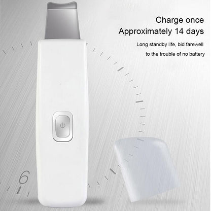 K-SKIN KD8070 Electric Ultrasonic Facial Scrubber Cleanse Massage Brighten Lift Skin Care Spatula, KD8070 - Shello's Creative Boutique
