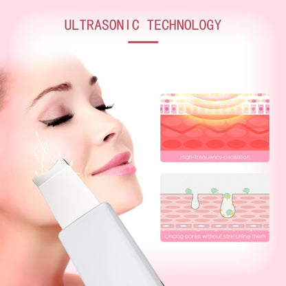K-SKIN KD8070 Electric Ultrasonic Facial Scrubber Cleanse Massage Brighten Lift Skin Care Spatula, KD8070 - Shello's Creative Boutique