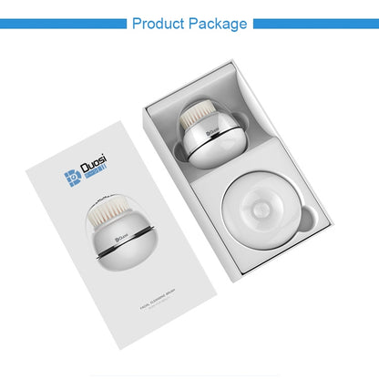 Duosi DY-103 USB Rechargeble Electric Facial Cleansing Brush Waterproof Face Deep Pore Cleaning Massager Exfoliator Oil Dirt Blackhead Remove - Shello's Creative Boutique