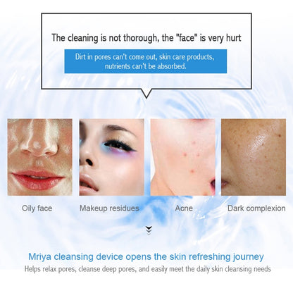 Duosi DY-103 USB Rechargeble Electric Facial Cleansing Brush Waterproof Face Deep Pore Cleaning Massager Exfoliator Oil Dirt Blackhead Remove - Shello's Creative Boutique