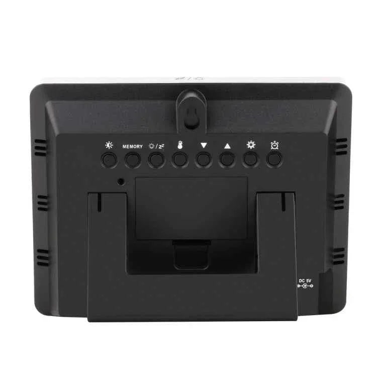 FJ3373 Weather Station Wireless Indoor Outdoor Sensor Multifunction Thermometer Hygrometer Digital Alarm Clock Barometer Forecast - Shello's Creative Boutique