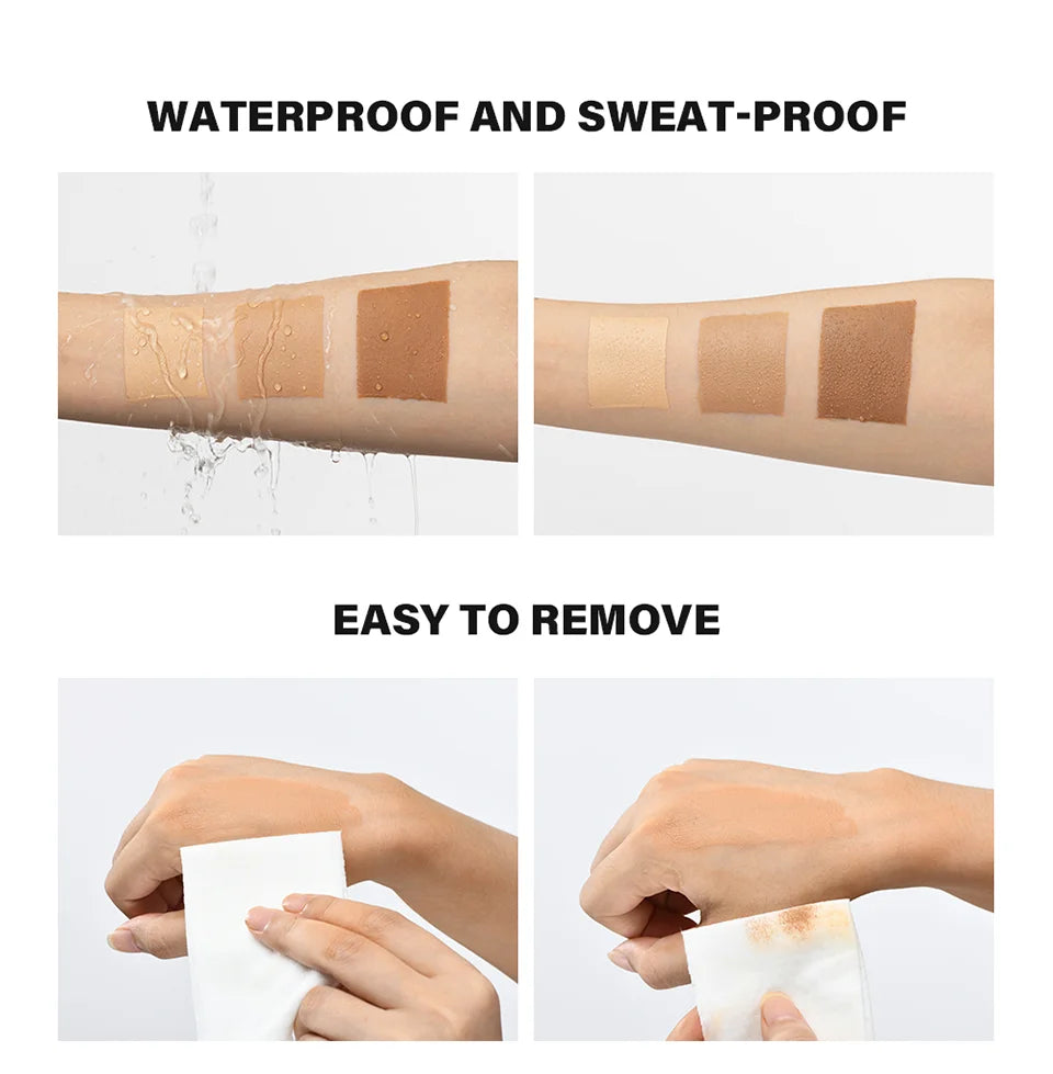 100ml Leg Makeup Long-lasting Waterproof And Anti-Transfer Concealer Even Skin Tone Wheat Tan Brown Liquid Foundation - Shello's Creative Boutique