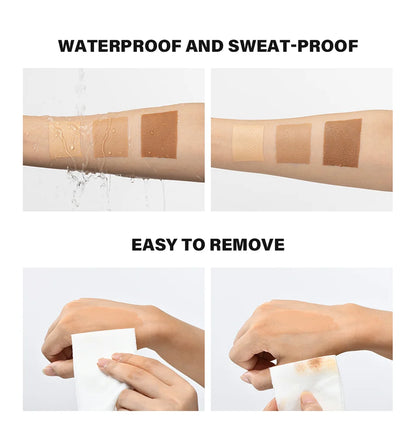 100ml Leg Makeup Long-lasting Waterproof And Anti-Transfer Concealer Even Skin Tone Wheat Tan Brown Liquid Foundation - Shello's Creative Boutique