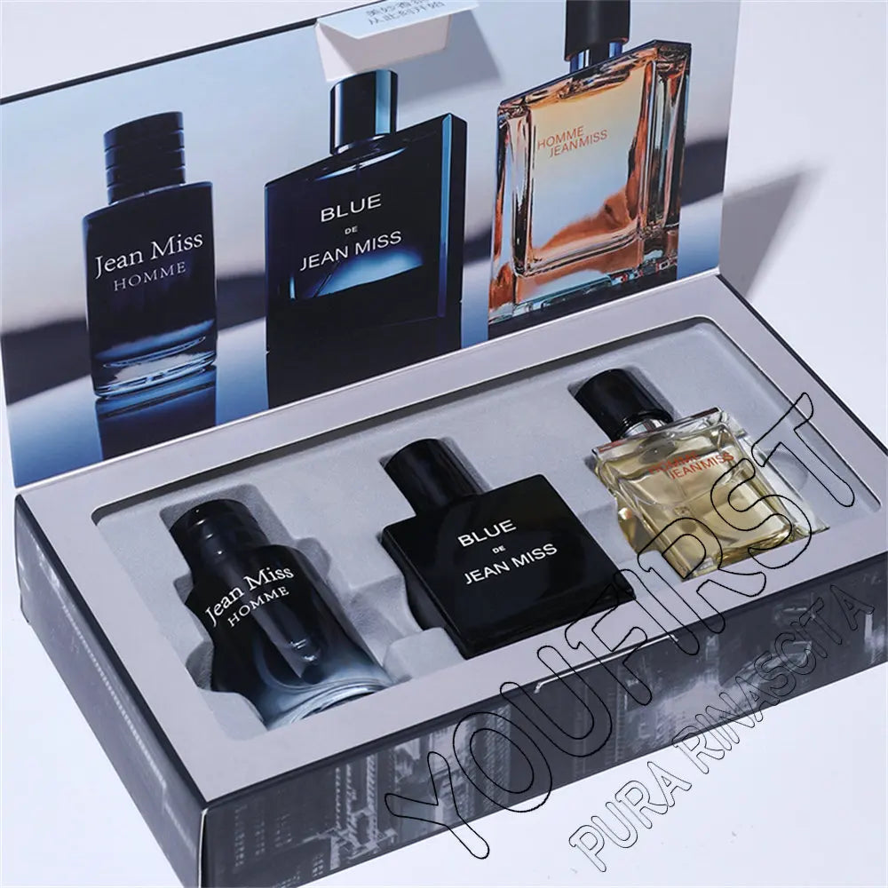 High Quality Men Perfume Hombre 90ml Gift Box 3pcs Set Colognes Scent Fascination Man Perfumes Masculinos Lasting Parfum Heren - Shello's Creative Boutique
