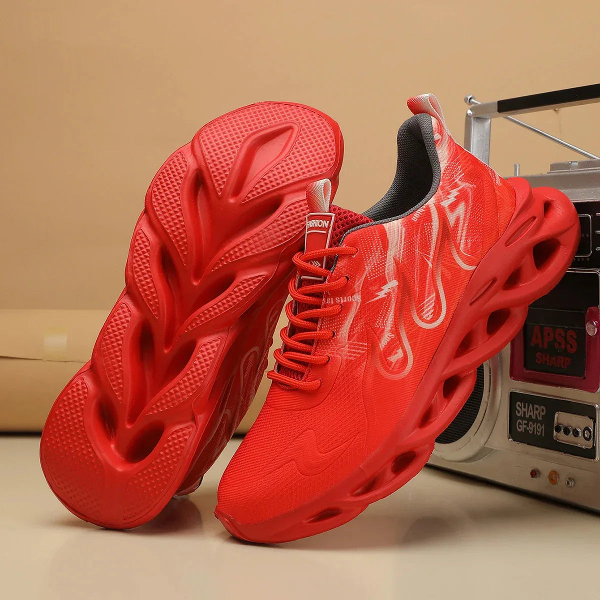 Unisex Lightweight Running Shoes - Breathable Mesh Tennis Trainers for Men & Women 2025 - Shello's Creative Boutique