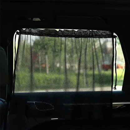 Summer Car Sunshade Curtains , Blocks UV Rays, Keeps Interior Cool, and Protects from Fading - Durable and Easy to Install
