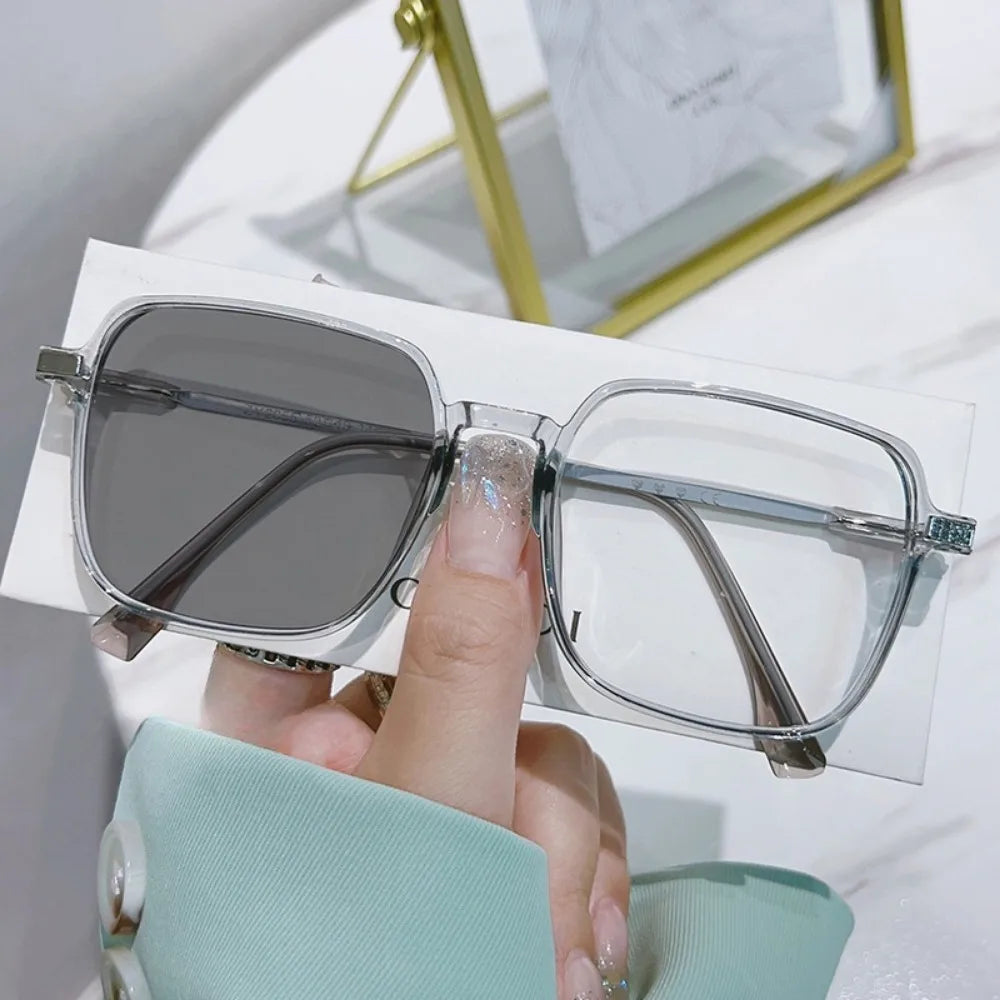 Photochromic Anti Radiation Glasses - Metal Frame Blue Light Blocking Eyewear - Shello's Creative Boutique