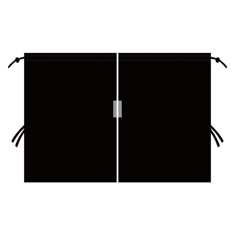 Universal Car Privacy Divider Curtain - Blackout Rear Seat Partition for SUV & Van