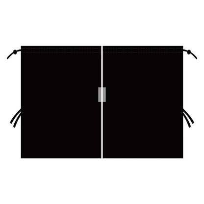 Universal Car Privacy Divider Curtain - Blackout Rear Seat Partition for SUV & Van