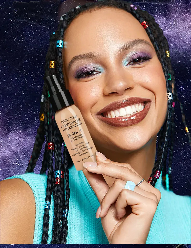 10 Color Lasting Face Foundation Cream Oil-Control Matte BB Cream Liquid Full Coverage Waterproof Hydrating Brighten Concealer - Shello's Creative Boutique