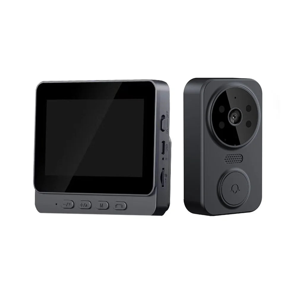 WiFi Video Doorbell Camera Bundle with HD Night Vision, Motion Detection & Cloud Storage