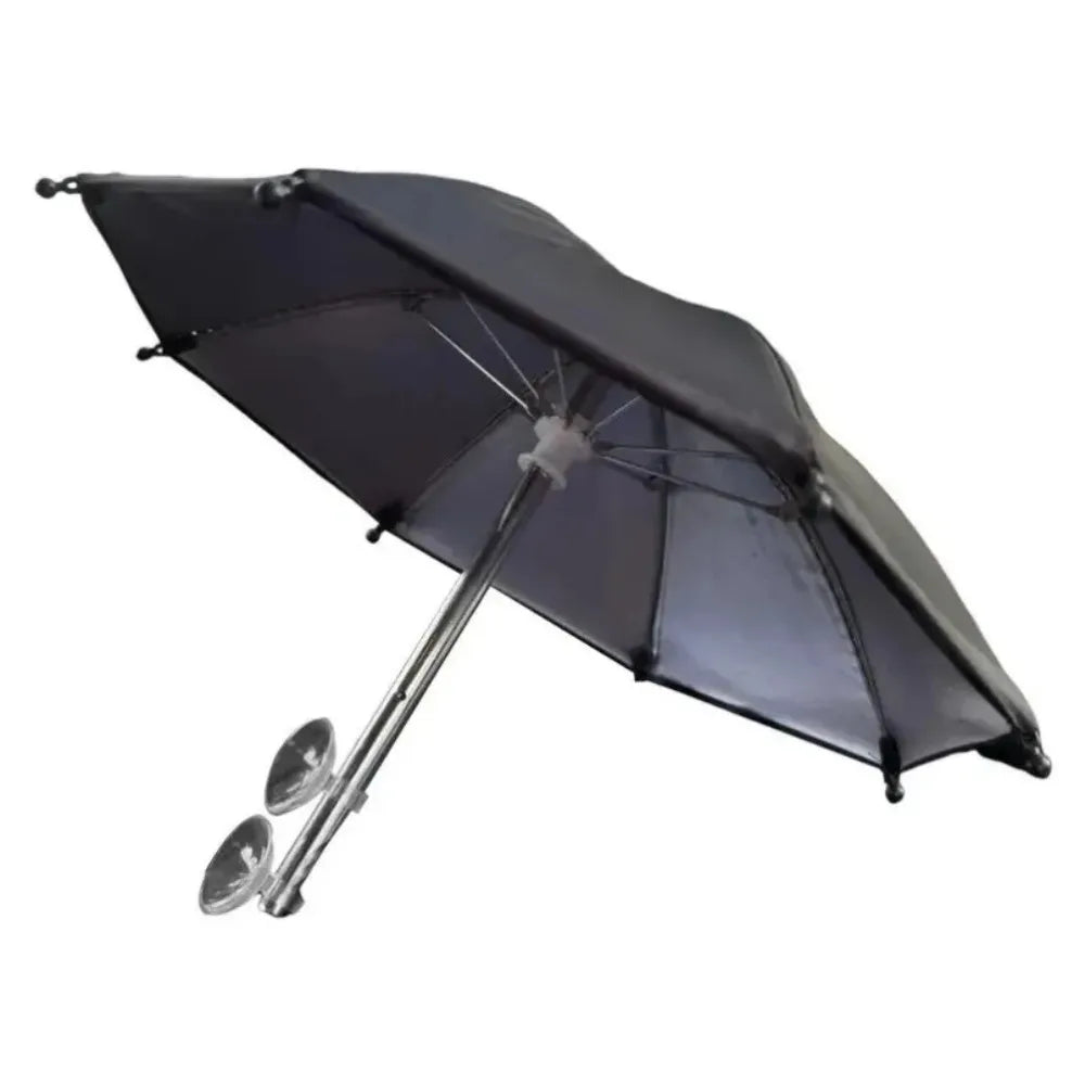 Mobile Phone Parasol Sun Shade – Anti-Glare UV Shield Phone Umbrella with Car Holder
