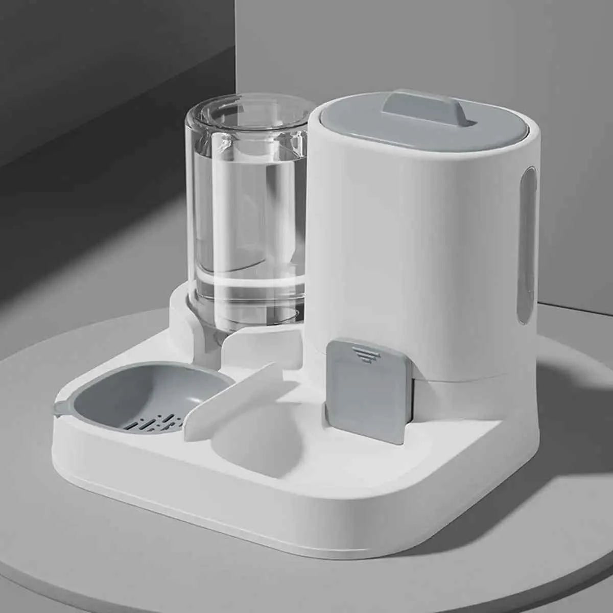 Feeder - Dual-purpose Drinking and Feeding Unit - Convenient, Simple, Large Capacity -Suitable for Small and Medium Dogs and cat