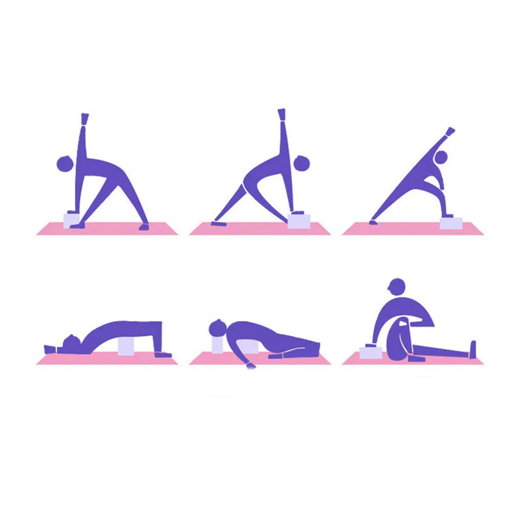 EVA Foam Yoga Block – 23 × 15 × 8 cm