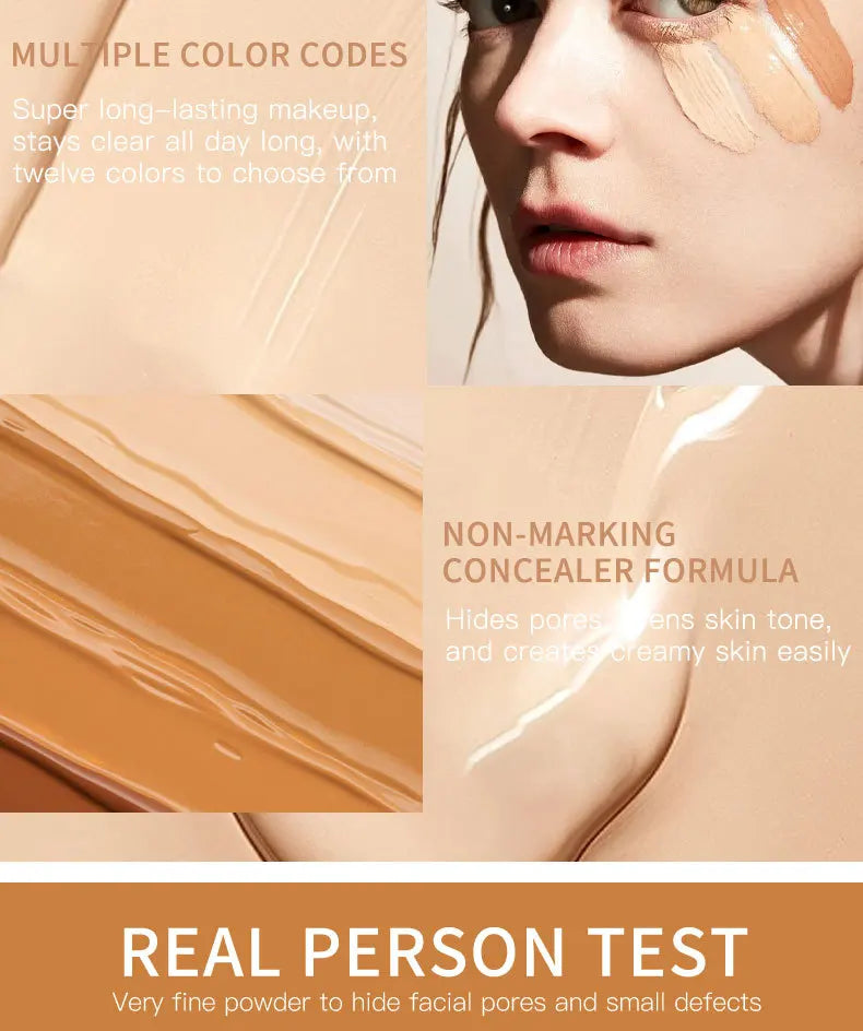 Liquid Foundation – 12 Numbered Options