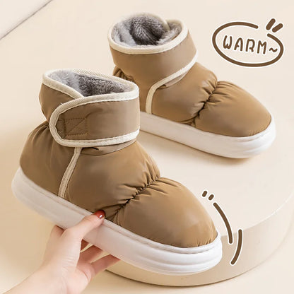 Unisex Winter Snow Boots - Waterproof Plush Anti-Slip Cotton Boots - Shello's Creative Boutique