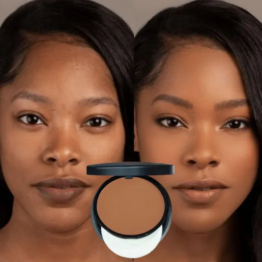 Sweat-Resistant Contouring Powder Palette - Matte Buildable Coverage for All Skin Tones Highlight & Shadow Makeup - Shello's Creative Boutique
