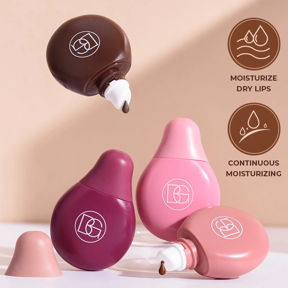 BEAUTY GLAZED 4Color Lipgloss Lip Oil Teens Moisturizing Lipstick Lip Balm High Shine And Lip Gloss Long-Lasting Dry Lip Care - Shello's Creative Boutique