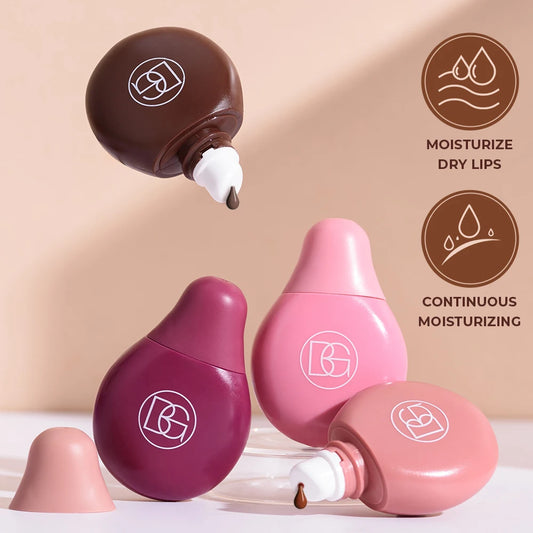 BEAUTY GLAZED 4Color Lipgloss Lip Oil Teens Moisturizing Lipstick Lip Balm High Shine And Lip Gloss Long-Lasting Dry Lip Care - Shello's Creative Boutique