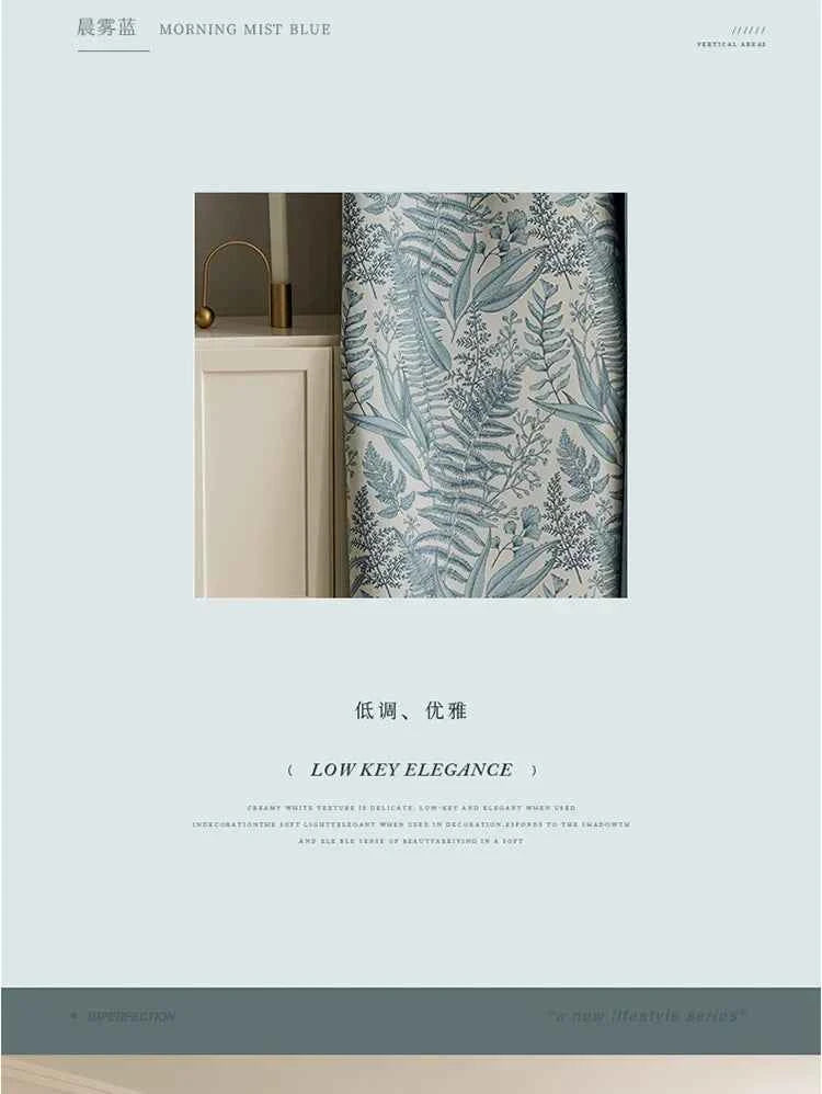 Custom Size French Spliced curtains for Living Room Bedroom Light Luxury Blackout Curtains Thickened Chenille White Tulle