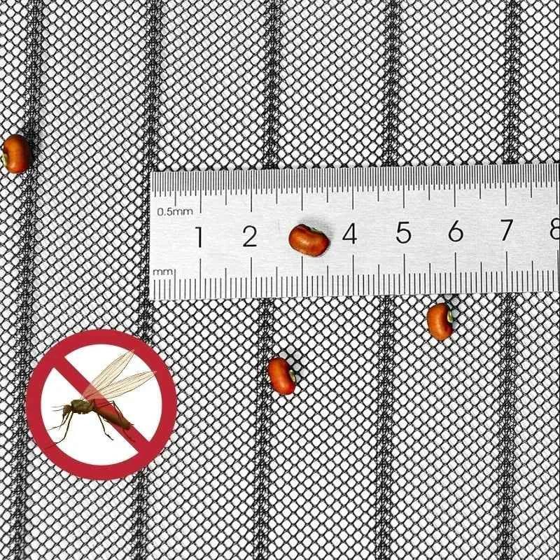 Magnetic Door Curtain - Auto-Close Anti-Mosquito Screen with No Drilling Installation (100x210cm) - Shello's Creative Boutique