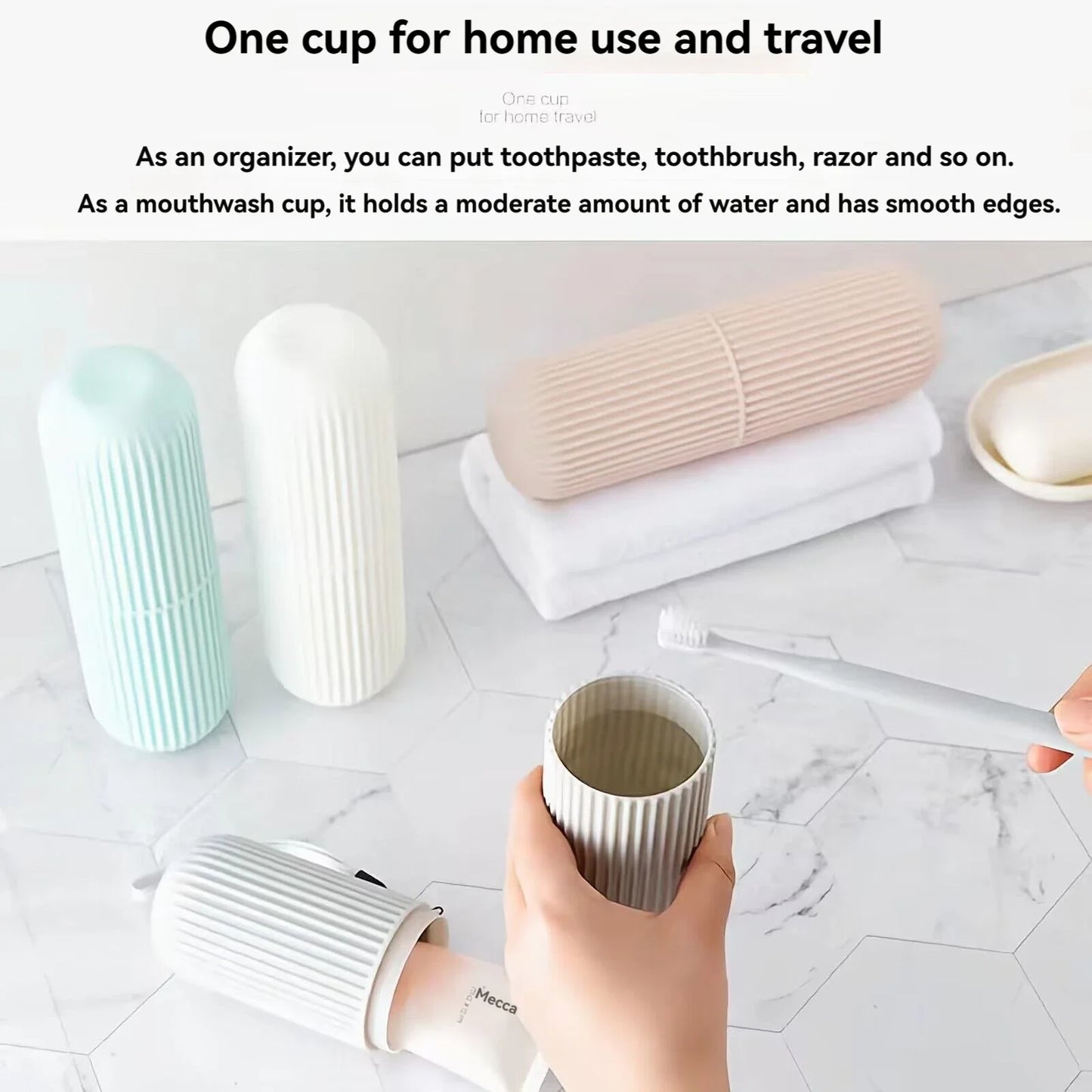 Portable Toothpaste Toothbrush Protect Holder Case Travel Camping Storage Box Protect Toothbrush Toothpaste from Dirt and Damage - Shello's Creative Boutique
