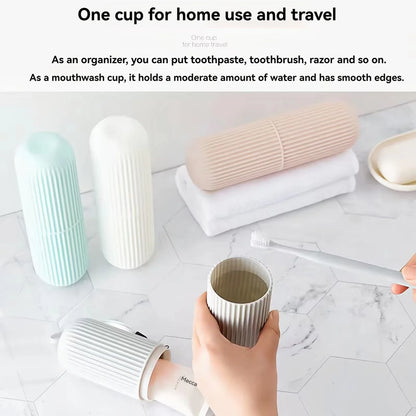 Portable Toothpaste Toothbrush Protect Holder Case Travel Camping Storage Box Protect Toothbrush Toothpaste from Dirt and Damage - Shello's Creative Boutique