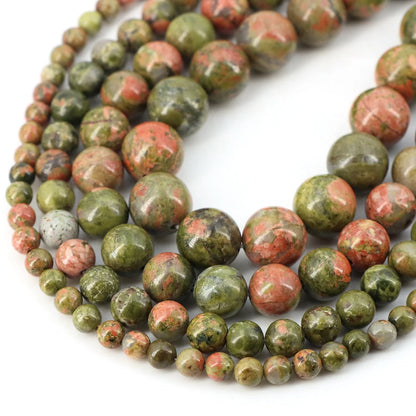 Natural Stone Beads for Jewellery Making – Blue Tiger Eye, Amethyst & Rose Quartz | 4/6/8/10mm