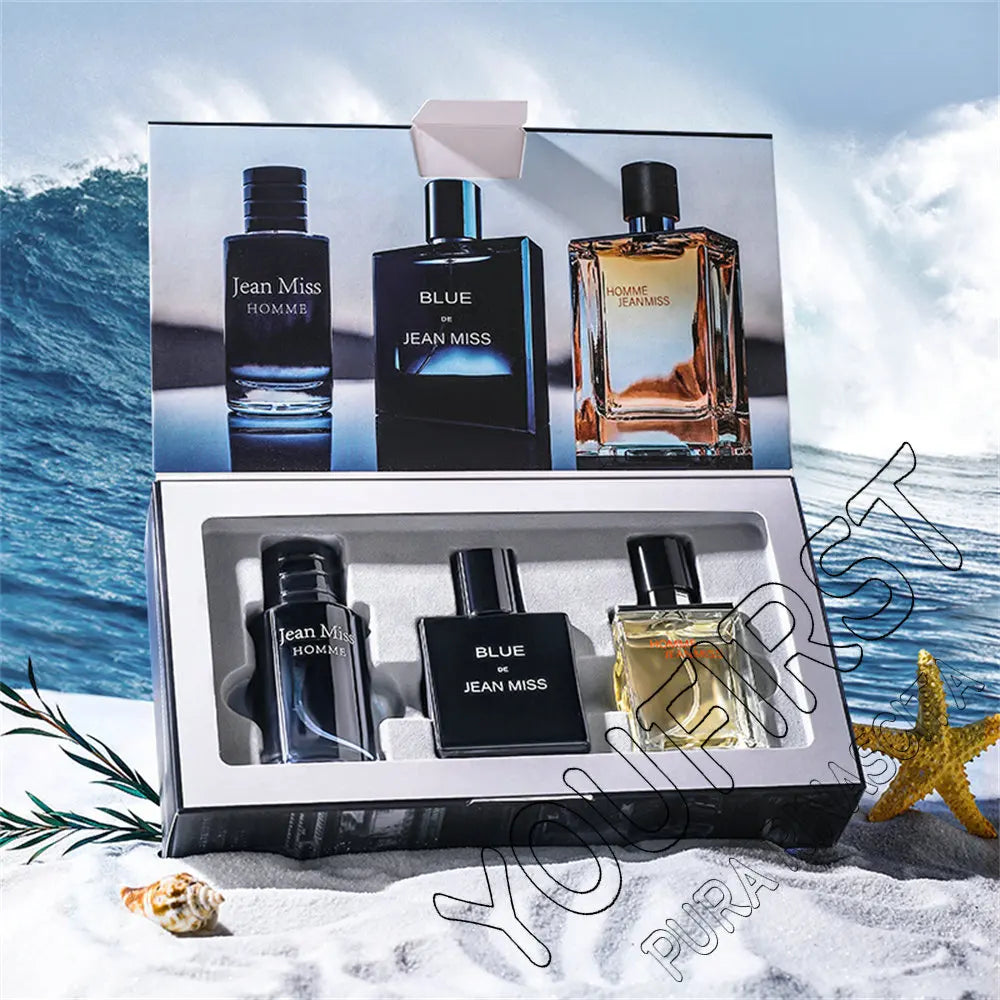 High Quality Men Perfume Hombre 90ml Gift Box 3pcs Set Colognes Scent Fascination Man Perfumes Masculinos Lasting Parfum Heren - Shello's Creative Boutique