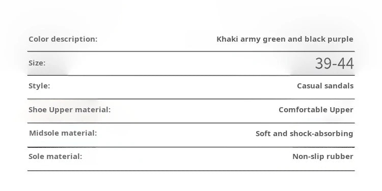 Men's Summer Half Slippers - Non-Slip Beach Clogs Casual Leather Sandals